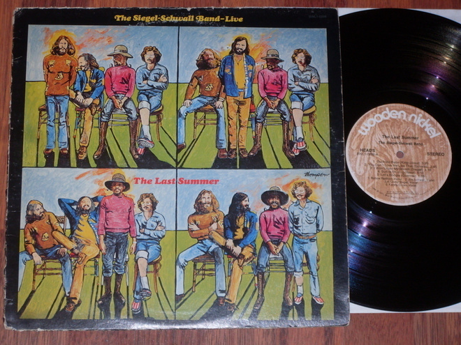 The SIEGEL-SCHWALL BAND - Live,The Last Summer - LP 1973 EX-
