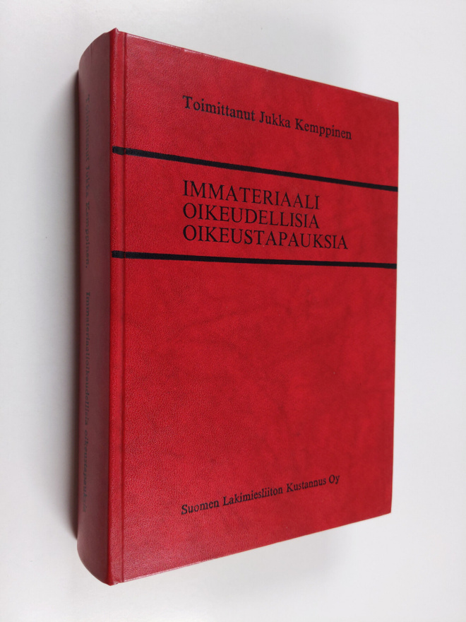 Immateriaalioikeudellisia oikeustapauksia