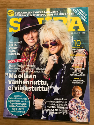 Seura nro 45 / 7.11.2019 Michael Monroe Sami Yaffa