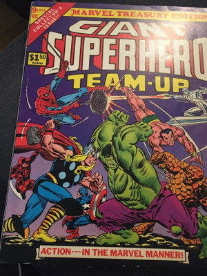 Marvel Treasury Edition: Superhero Team-up