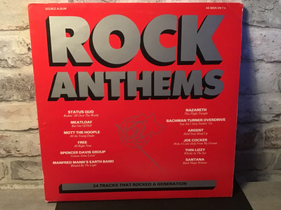ROCK ANTHEMS 2- Lp levy
