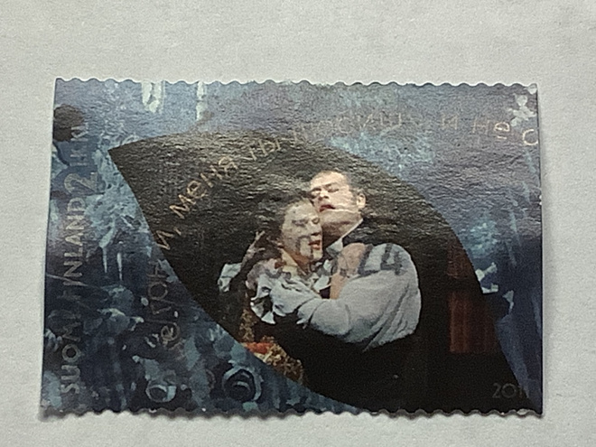 2056/ 2011 Kansallisooppera - Jevgeni Onegin o leimattu