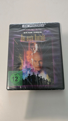 Star trek : first contact .4k uhd & blu-ray.uusi