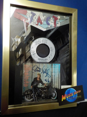 STRAY CATS BRIAN SETZER NIMIKIRJOITUS