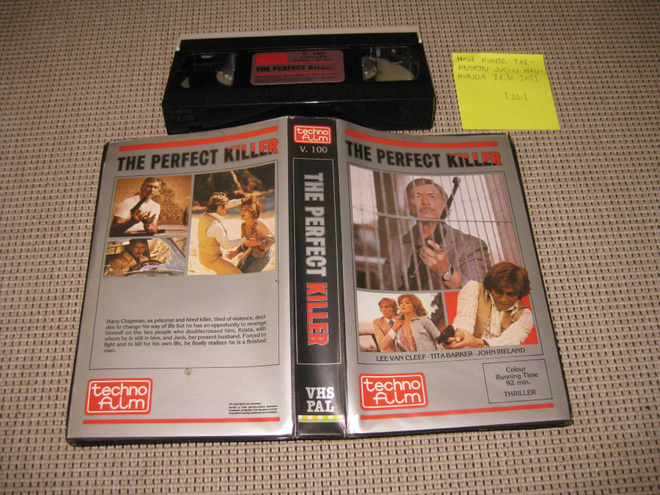 The Perfect Killer-VHS FIx, Techno Film, Lee Van Cleef, 1976