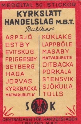 SOK Kyrkslätt Handelslag M.B.T.   b482