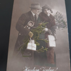 Vanha joulukortti, 1900-luvun alkupuoli - pikkukuva 1