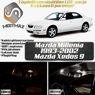 Mazda Millenia Sisätilan LED-sarja 11-osainen