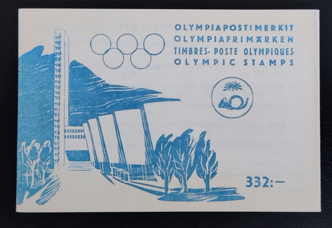 1952 vihko V3 - XV Olympialaiset **