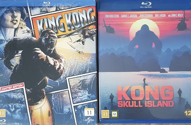 King Kong +Kong - Skull Island -Blu-Ray