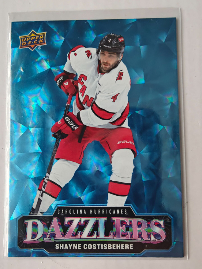Shayne Gostisbehere 2026-27 UD Series 1 Dazzlers Blue