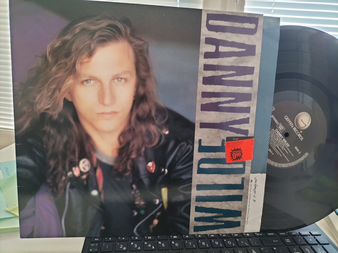 DANNY WILDE, S/T, LP GER -89 UPEA KUNTO !!