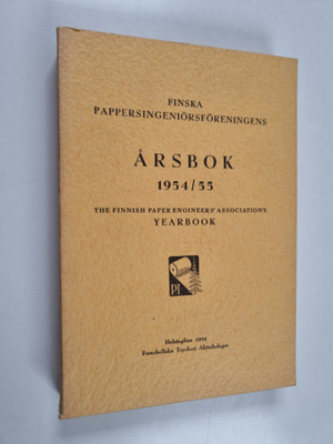 Suomen paperi-insinöörien yhdistyksen vuosikirja 1954/55 ...