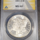 USA Morgan Dollar 1884 Carson City - pikkukuva 1