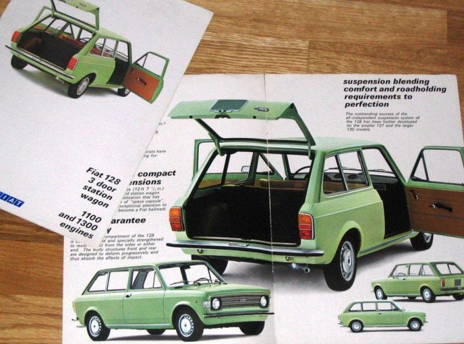 1975 Fiat 128 Station Wagon esite - KUIN UUSI
