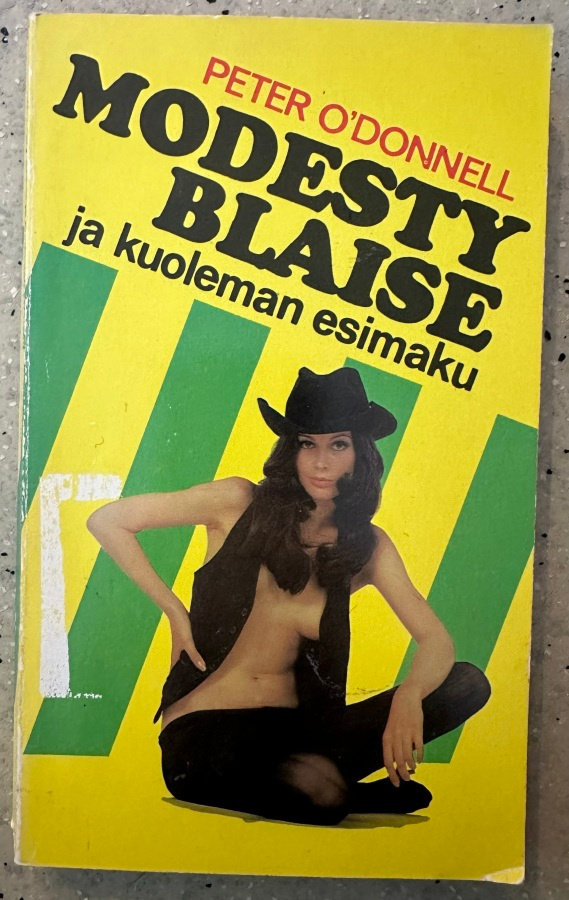 [Kirja] PETER O’DONNELL: MODESTY BLAISE JA KUOLEMAN ESIMAKU