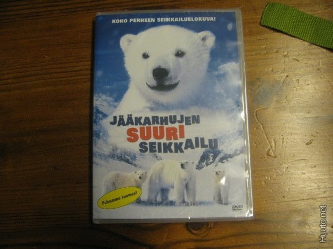 Jääkarhujen Suuri Seikkailu (DVD) *UUSI*