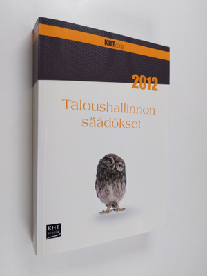 Taloushallinnon säädökset 2012