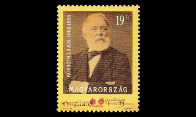 Unkari 4277 ** Poliitikko Lajos Kossuth (1994)