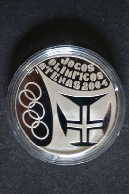 Olympia Portugali 2004 10€ Ag