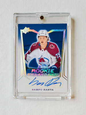 Sampo Ranta - 21-22 SPx Rookie Signatures