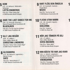 Sveriges Bästa Dansband - 2001 - Vol. 6 - CD - pikkukuva 3