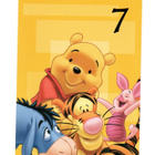°°7-VUOTTA...NALLE PUH & KAVERIT°° -KORTTI /Disney - pikkukuva 1