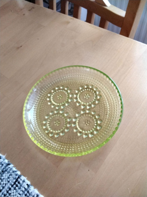 Keltaiset Grapponia lautaset 10 kpl