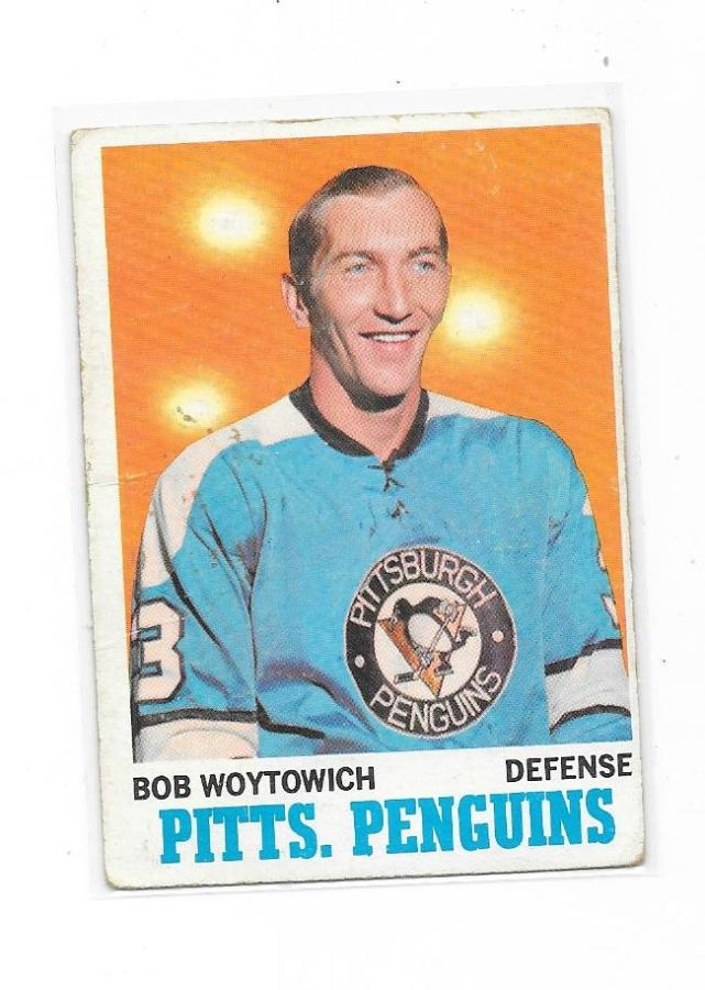 1970-71 Topps #88 Bob Woytowich Pittsburgh Penguins