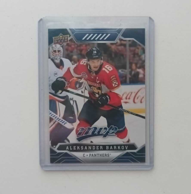 19-20 UD MVP Aleksander Barkov Factory Set Blue