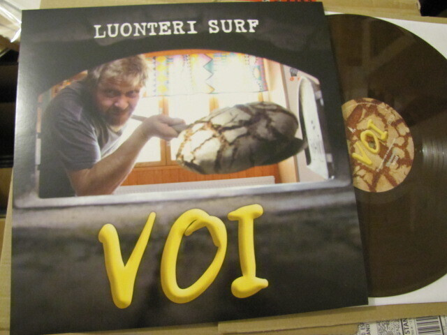 Luonteri Surf Voi lp uusi ruisleivän ruskea vinyyli 2013/23