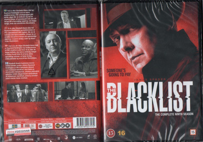 blacklist 9 kausi (23 871) UUSI -FI- DVD (6) james spader 2