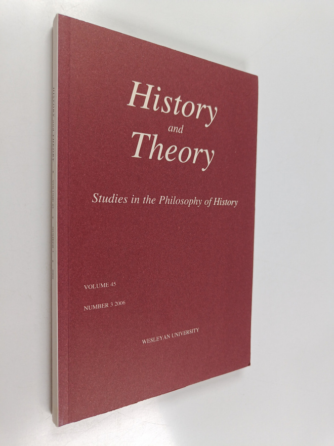 History and Theory : Studies in the Philosophy of History...