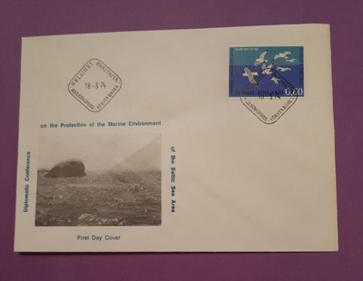 FDC Itämeri 1974