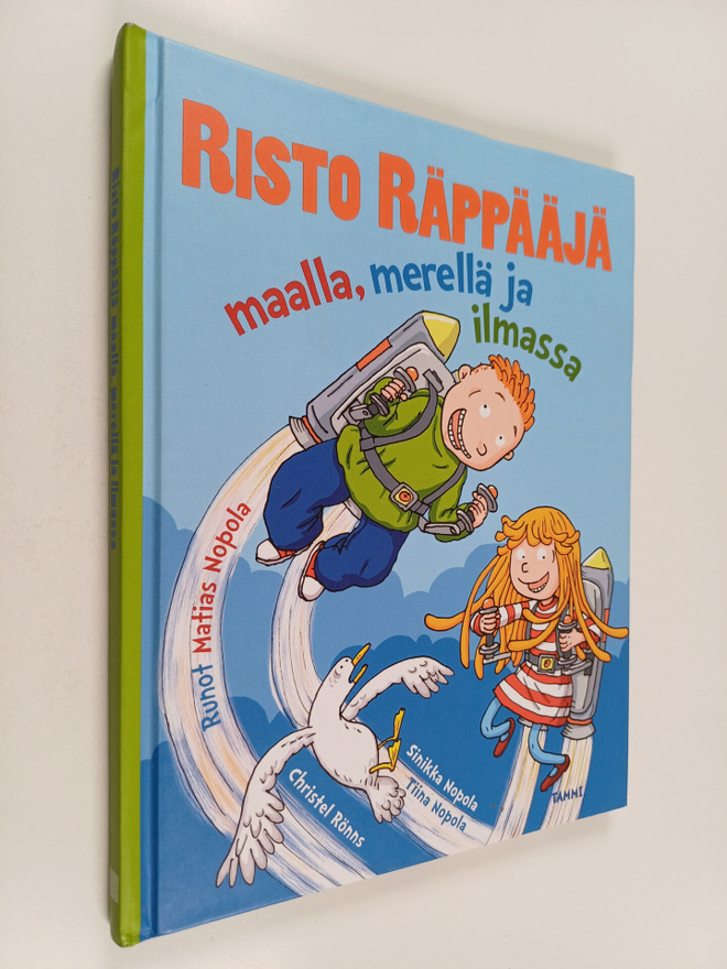 Matias Nopola : Risto Räppääjä maalla, merellä ja ilmassa