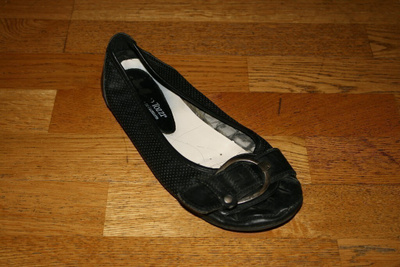 Marco Tozzi mustat ballerinat 40 (n. 24 cm)