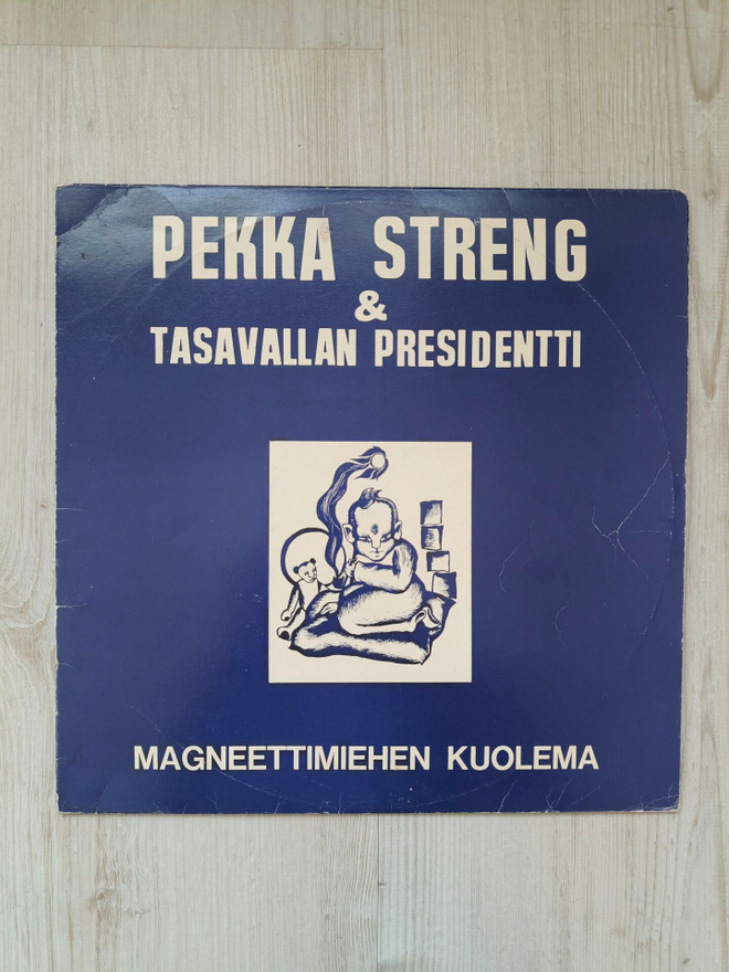 Pekka Streng: Magneettimiehen kuolema (LP, 1982, Love)