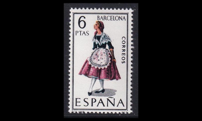 Espanja 1707 ** Kansanpukuja Barcelona (1967)