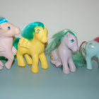 MY LITTLE PONY G1 PONILOTTI - 4 KPL PONEJA - LOTTI 1 - pikkukuva 5