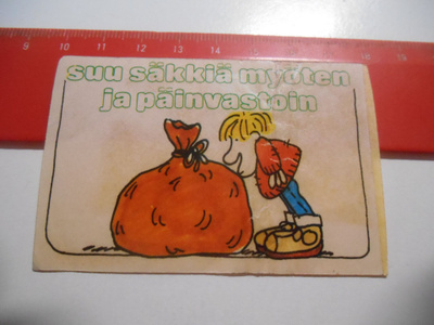 Jenkki Tarra-Jenkki # suu säkkiä myöten ja päinvastoin