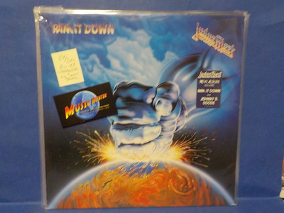 JUDAS PRIEST - RAM IT DOWN EX/EX+ EU -88 PRESS LP