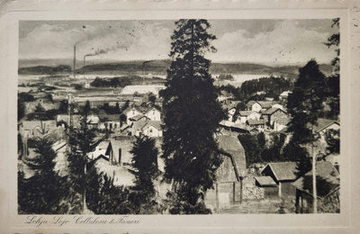 VANHA Postikortti Lohja 1942