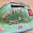 SA-Muistoesine Hupi-Kypärä Kangasmerkit Ruuvimerkit ym 1968 - pikkukuva 4