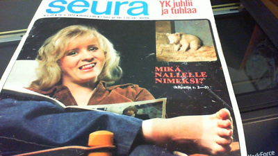 Seura 20/1972: Marilyn Monroe ym.