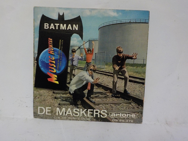 DE MASKERS - BATMAN-THEME / THE SAINT EX-/EX+ 7"