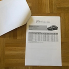Hinnasto ja lisävarusteet Mercedes A207 E Cabrio 2011. Esite - pikkukuva 2