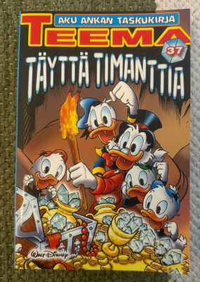 AKU ANKAN TASKUKIRJA TEEMA 37 - TÄYTTÄ TIMANTTIA