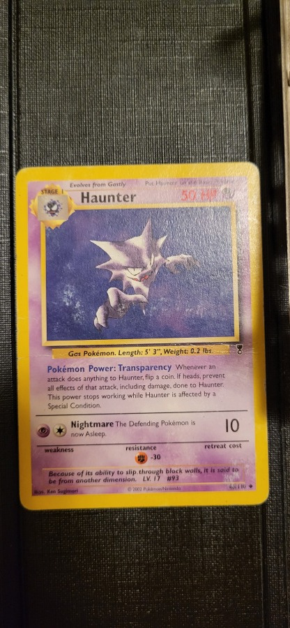 Haunter #46 Legendary Collection Uncommon Pokemon CCG card