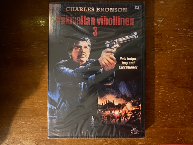 Väkivallan vihollinen Death Wish 3 DVD