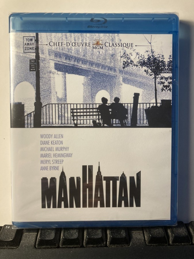 MANHATTAN, BluRay, Allen, Keaton, muoveissa